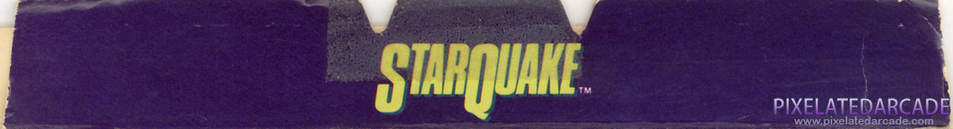Starquake Cover Art: Top Spine Starquake Cover Art: Top Spine