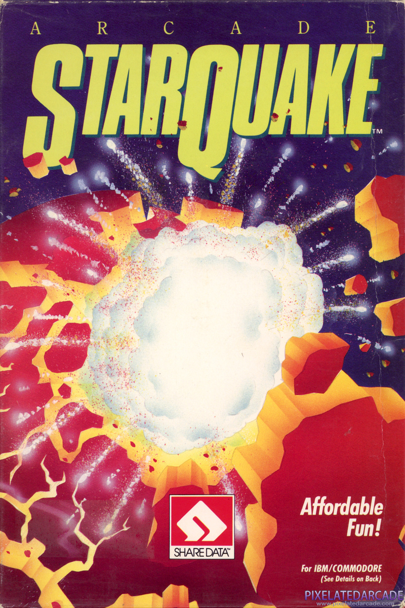Starquake Cover Art: Starquake Cover Art: