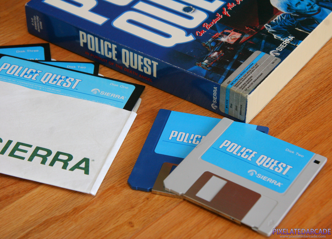 Police Quest: In Pursuit of the Death Angel Cover Art: Police Quest: In Pursuit of the Death Angel Cover Art: