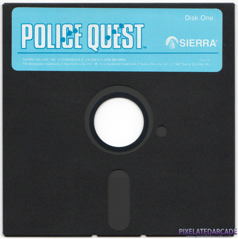 Police Quest: In Pursuit of the Death Angel Cover Art: Police Quest: In Pursuit of the Death Angel Cover Art: