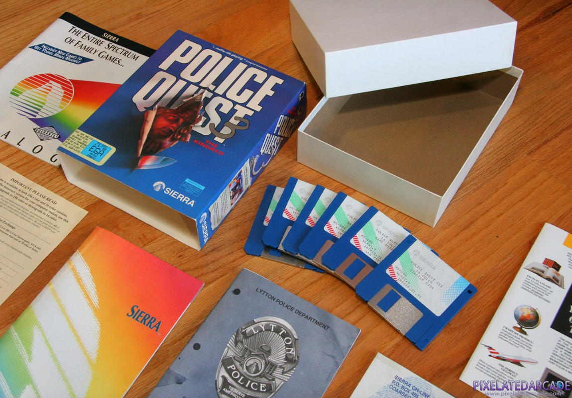 Police Quest 3: The Kindred Cover Art: 
