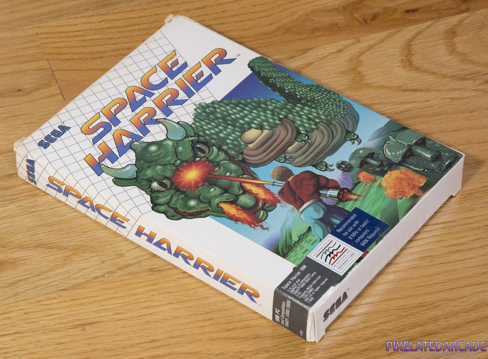 Space Harrier Cover Art: Box Space Harrier Cover Art: Box