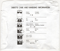 Disk Sleeve - Back