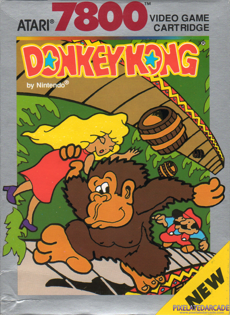 Donkey Kong Cover Art: Donkey Kong Cover Art: