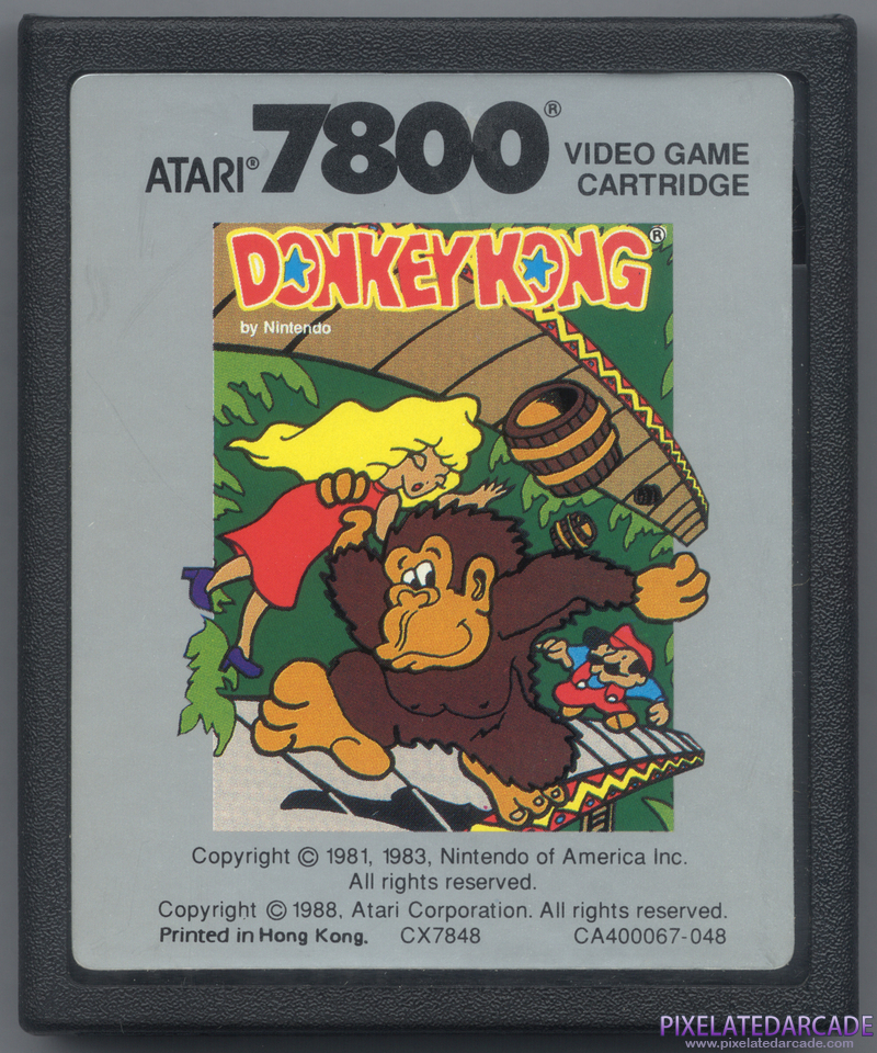 Donkey Kong Cover Art: Front Donkey Kong Cover Art: Front
