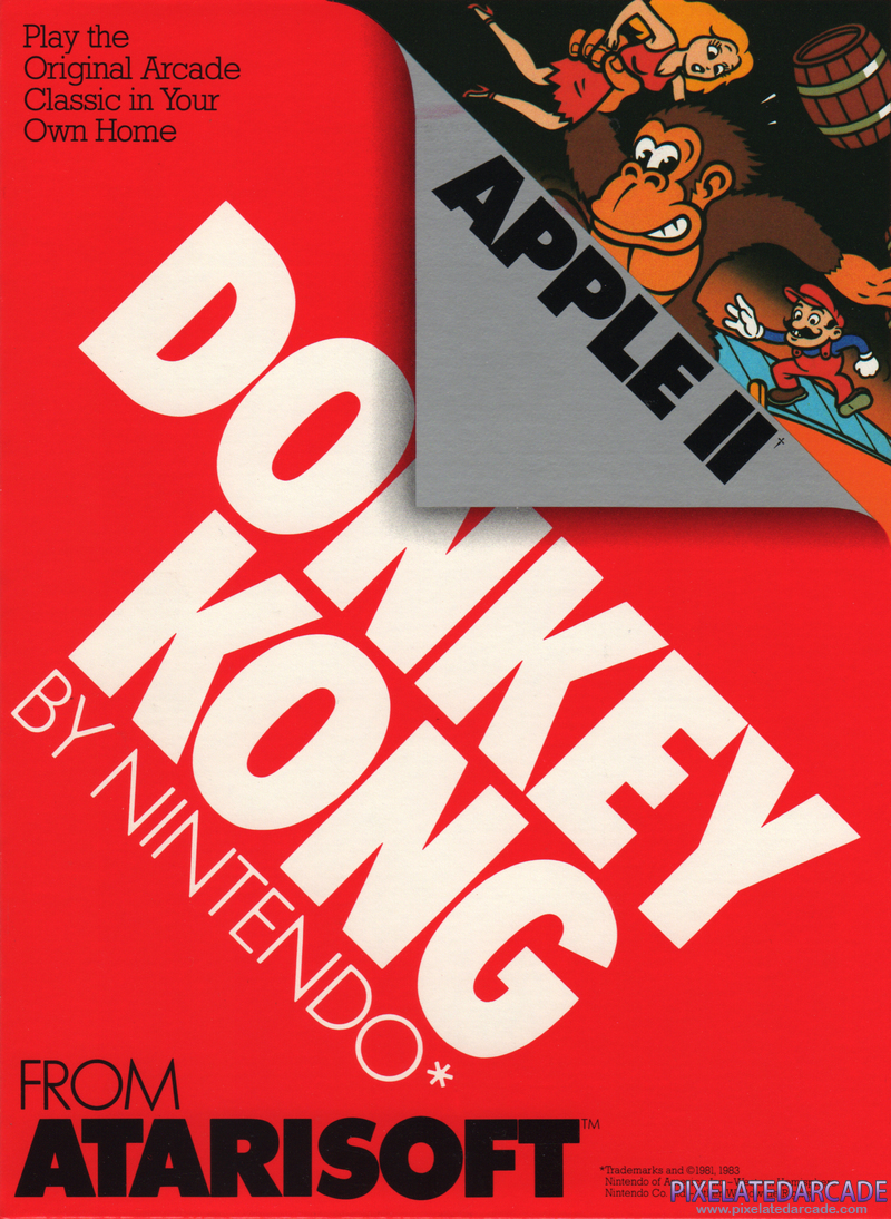 Donkey Kong Cover Art: 