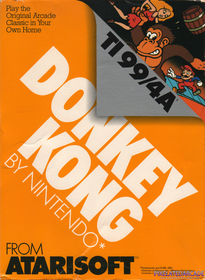 Donkey Kong Cover Art: Donkey Kong Cover Art: