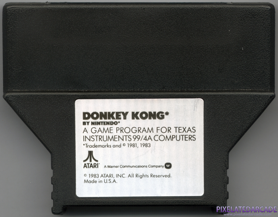 Donkey Kong Cover Art: Donkey Kong Cover Art: