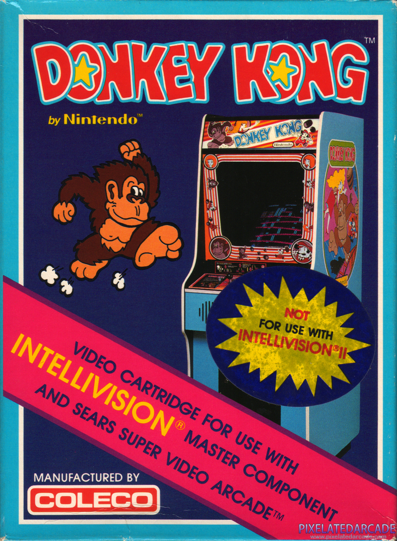 Donkey Kong Cover Art: Donkey Kong Cover Art: