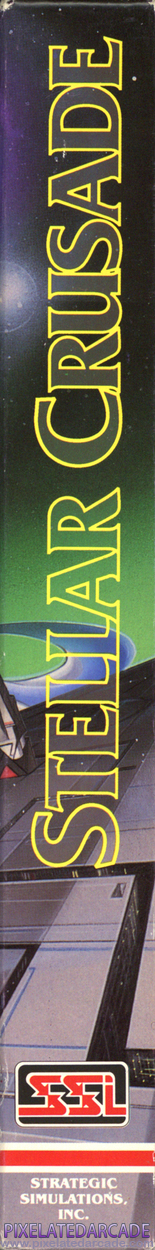Stellar Crusade Cover Art: Right Spine Stellar Crusade Cover Art: Right Spine