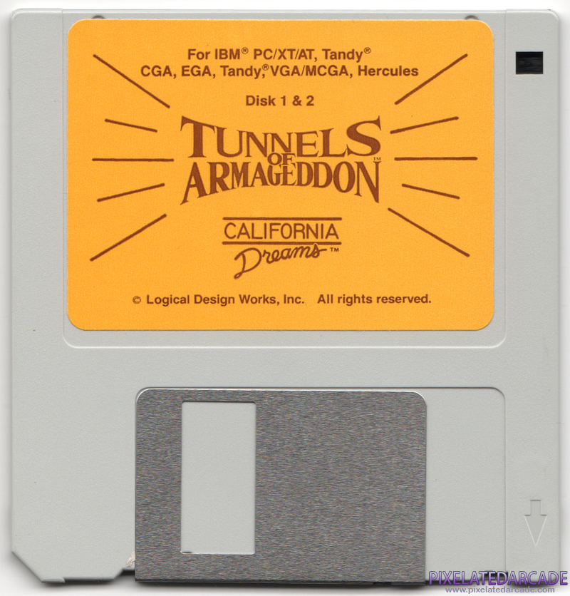 Tunnels of Armageddon Cover Art: Tunnels of Armageddon Cover Art: