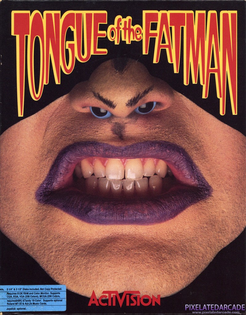 Tongue of the Fatman Cover Art: Tongue of the Fatman Cover Art: