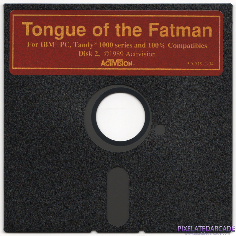 Tongue of the Fatman Cover Art: Disk 2 of 3 Tongue of the Fatman Cover Art: Disk 2 of 3
