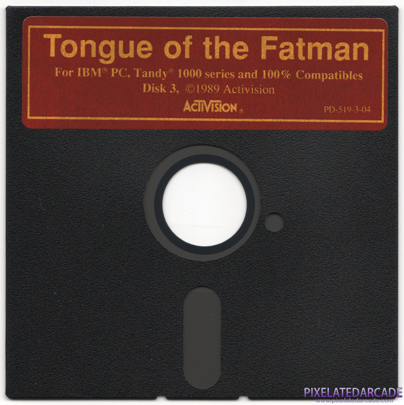 Tongue of the Fatman Cover Art: Disk 3 of 3 Tongue of the Fatman Cover Art: Disk 3 of 3
