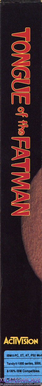 Tongue of the Fatman Cover Art: Left Spine Tongue of the Fatman Cover Art: Left Spine
