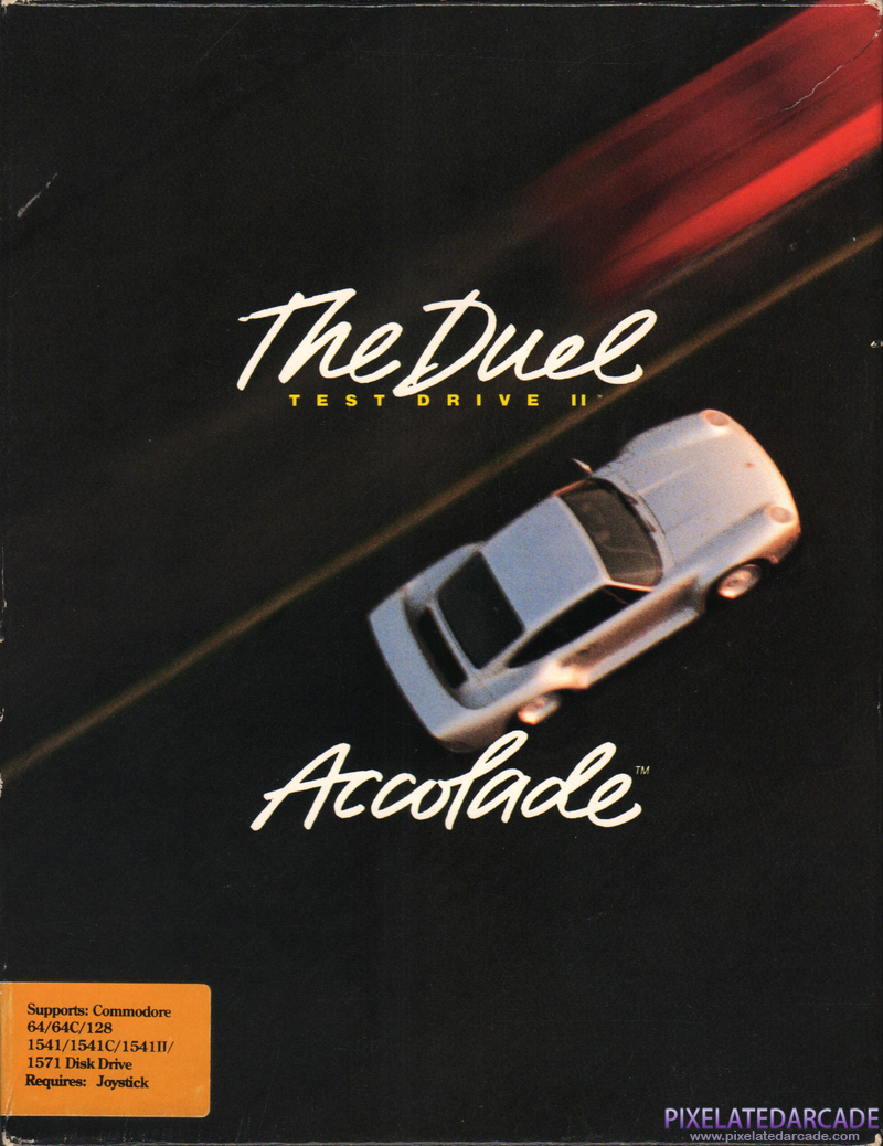 Duel: Test Drive II, The Cover Art: Duel: Test Drive II, The Cover Art: