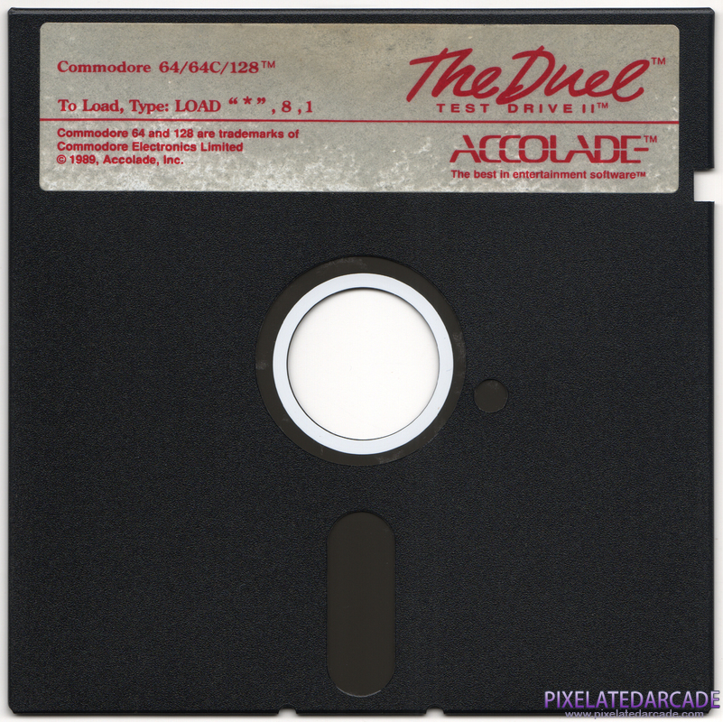 Duel: Test Drive II, The Cover Art: Duel: Test Drive II, The Cover Art: