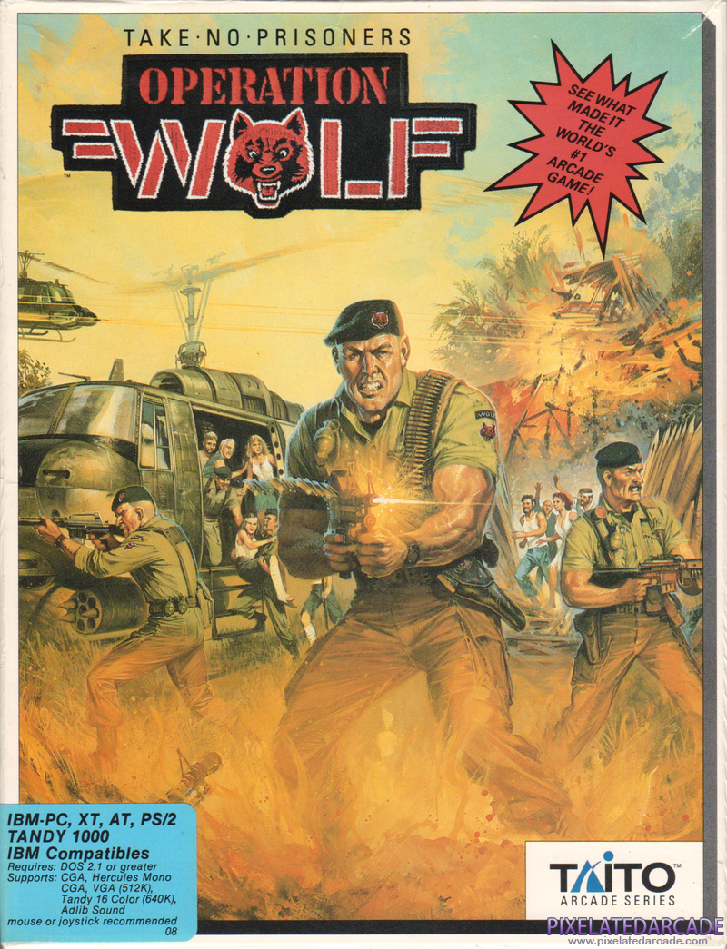 Operation Wolf Cover Art: Operation Wolf Cover Art:
