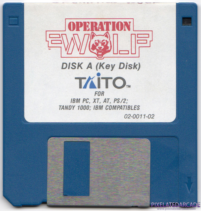 Operation Wolf Cover Art: Front Operation Wolf Cover Art: Front