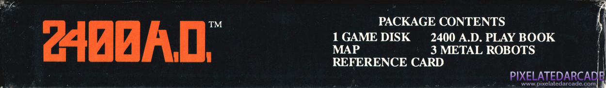 2400 A.D. Cover Art: Bottom Spine 2400 A.D. Cover Art: Bottom Spine