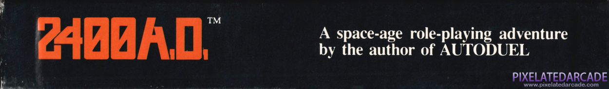 2400 A.D. Cover Art: Top Spine 2400 A.D. Cover Art: Top Spine