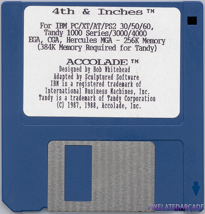 4th & Inches Cover Art: 4th & Inches Cover Art: