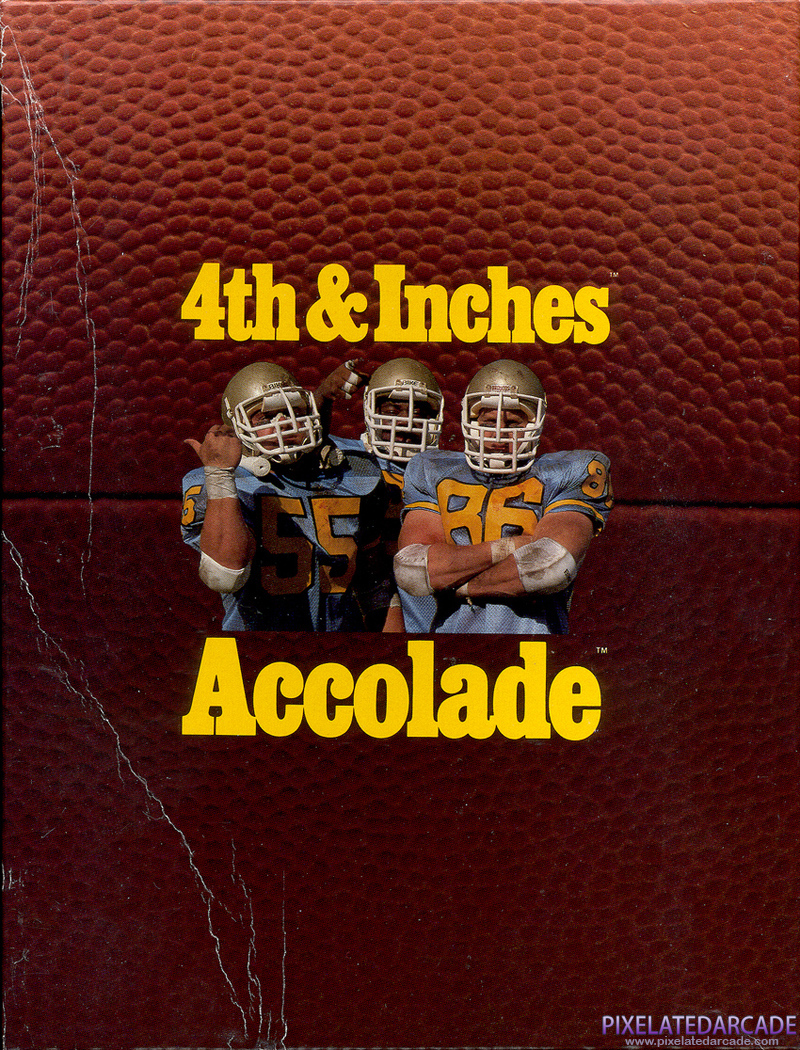 4th & Inches Cover Art: 4th & Inches Cover Art: