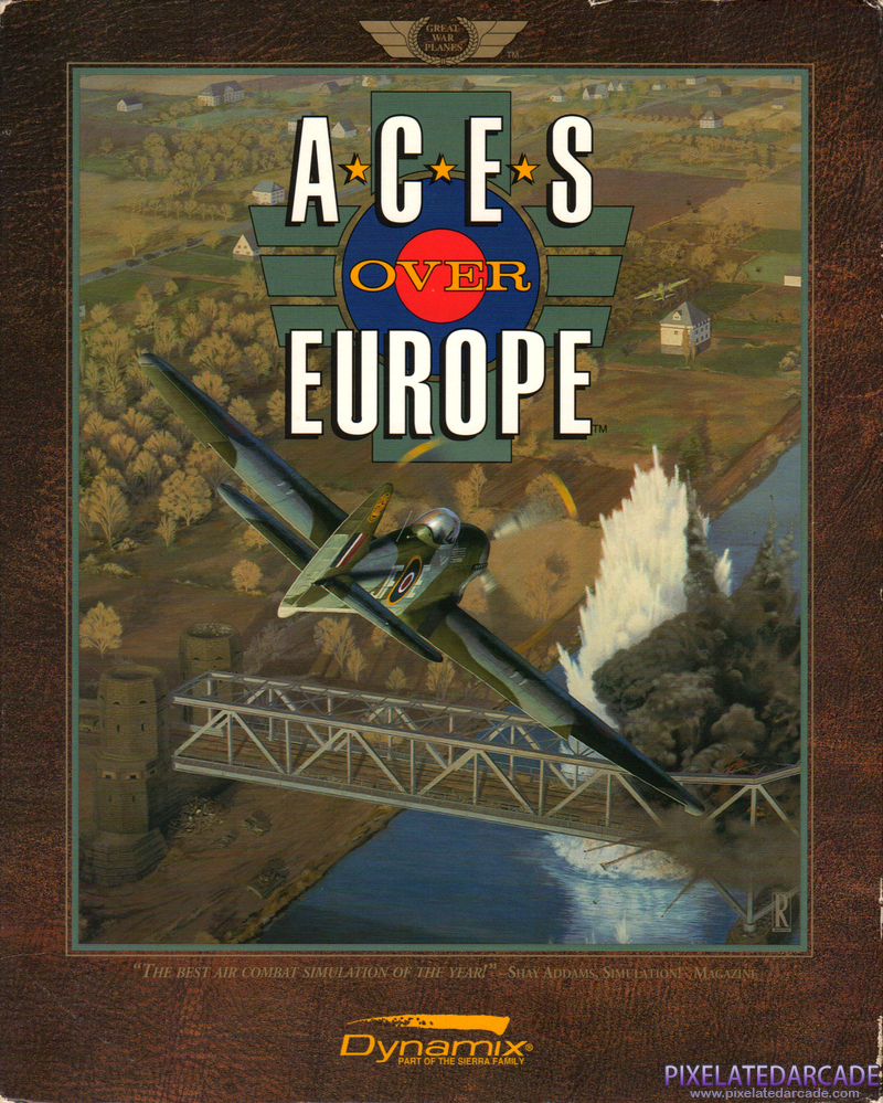 Aces Over Europe Cover Art: Aces Over Europe Cover Art: