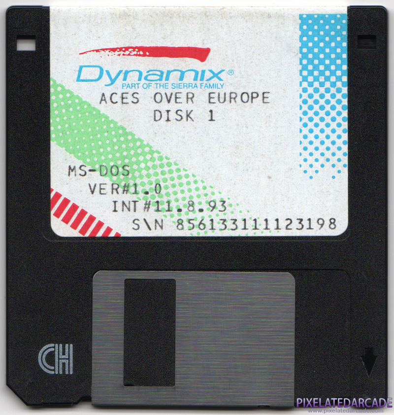Aces Over Europe Cover Art: Disk 1 of 3 - Front Aces Over Europe Cover Art: Disk 1 of 3 - Front