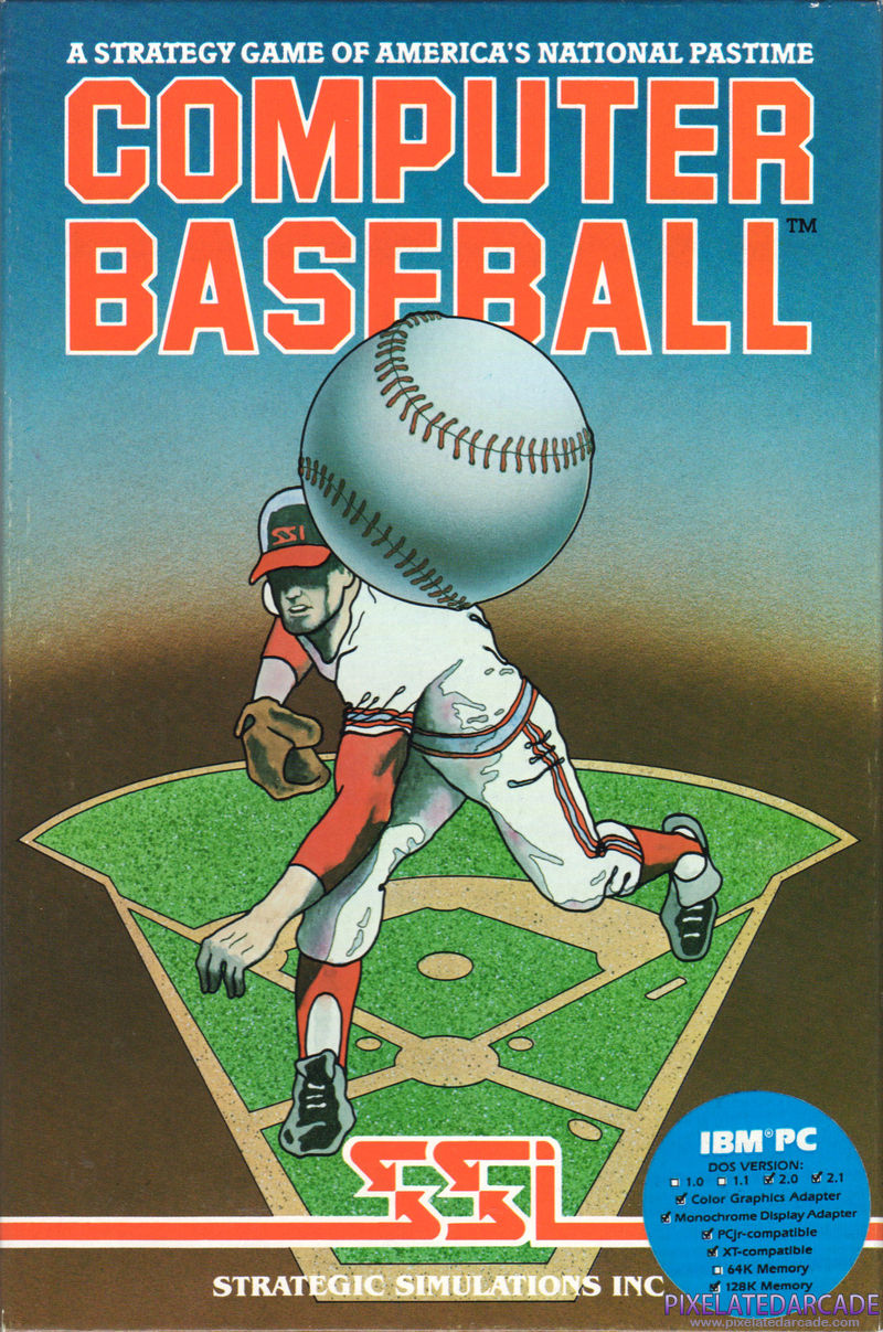 Computer Baseball Cover Art: Computer Baseball Cover Art: