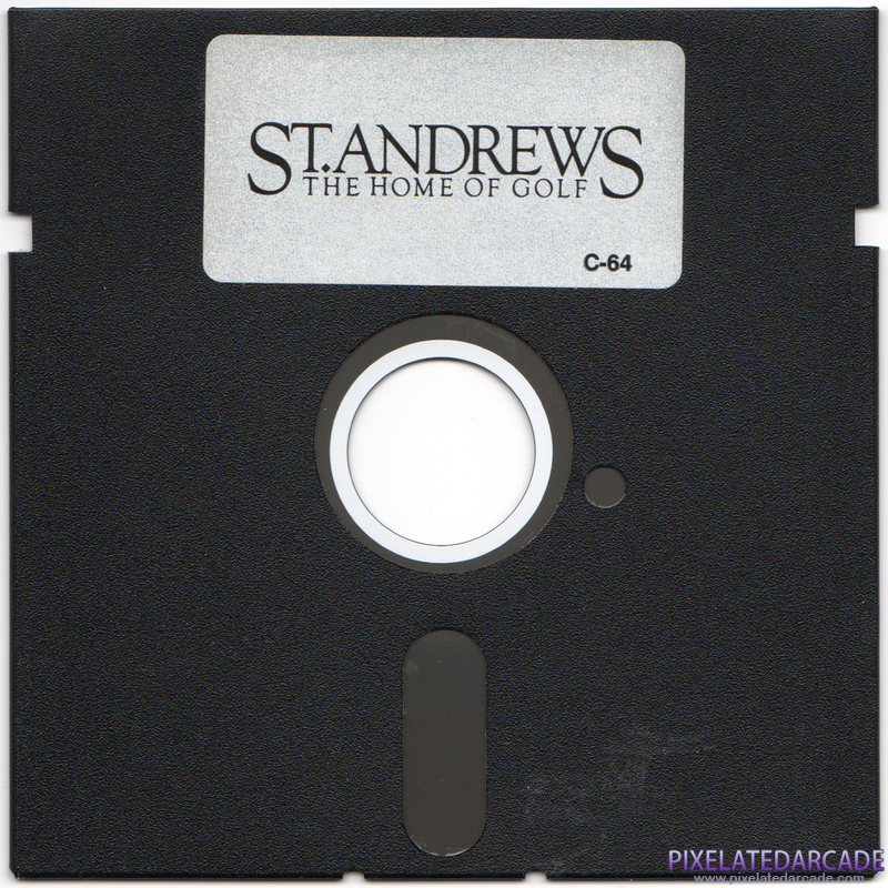 Golf's Best: St. Andrews - The Home of Golf Cover Art: Commodore 64 disk Golf's Best: St. Andrews - The Home of Golf Cover Art: Commodore 64 disk