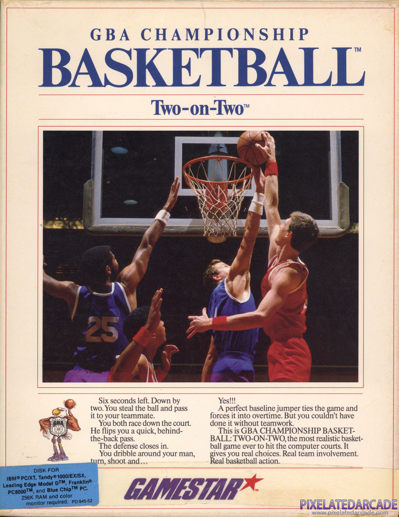 GBA Championship Basketball: Two-on-Two Cover Art: GBA Championship Basketball: Two-on-Two Cover Art: