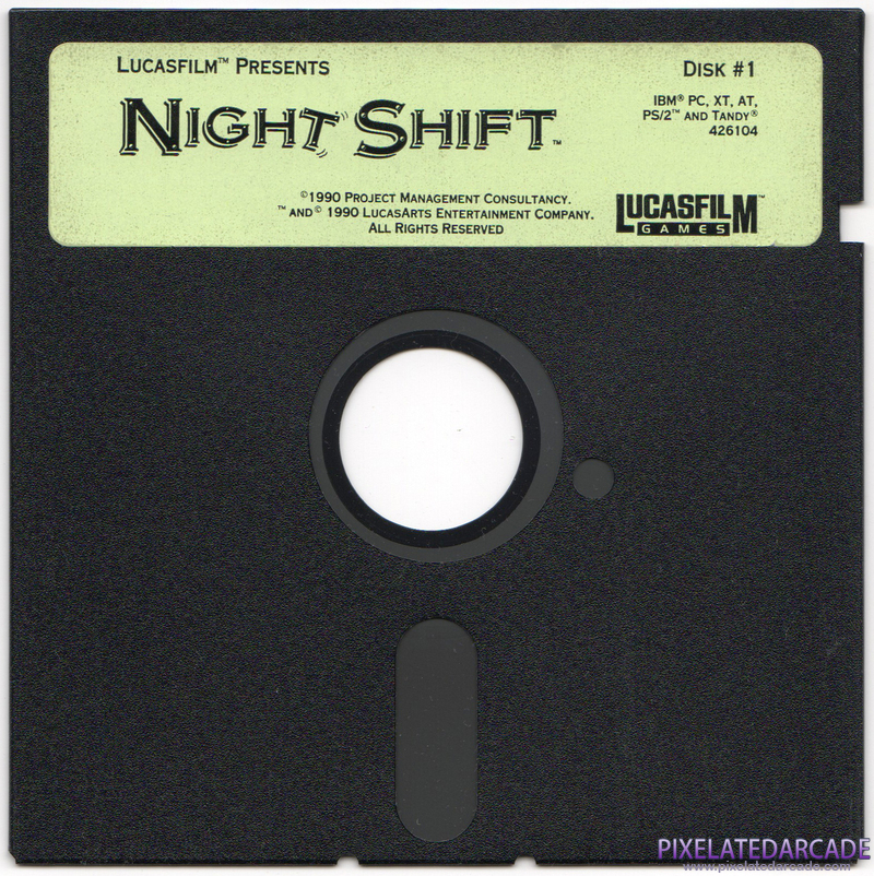 Night Shift Cover Art: Disk 1 of 3 Night Shift Cover Art: Disk 1 of 3