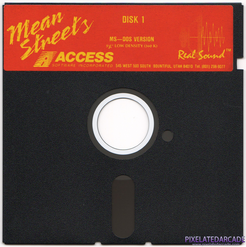 Mean Streets Cover Art: Disk 1 of 6 Mean Streets Cover Art: Disk 1 of 6