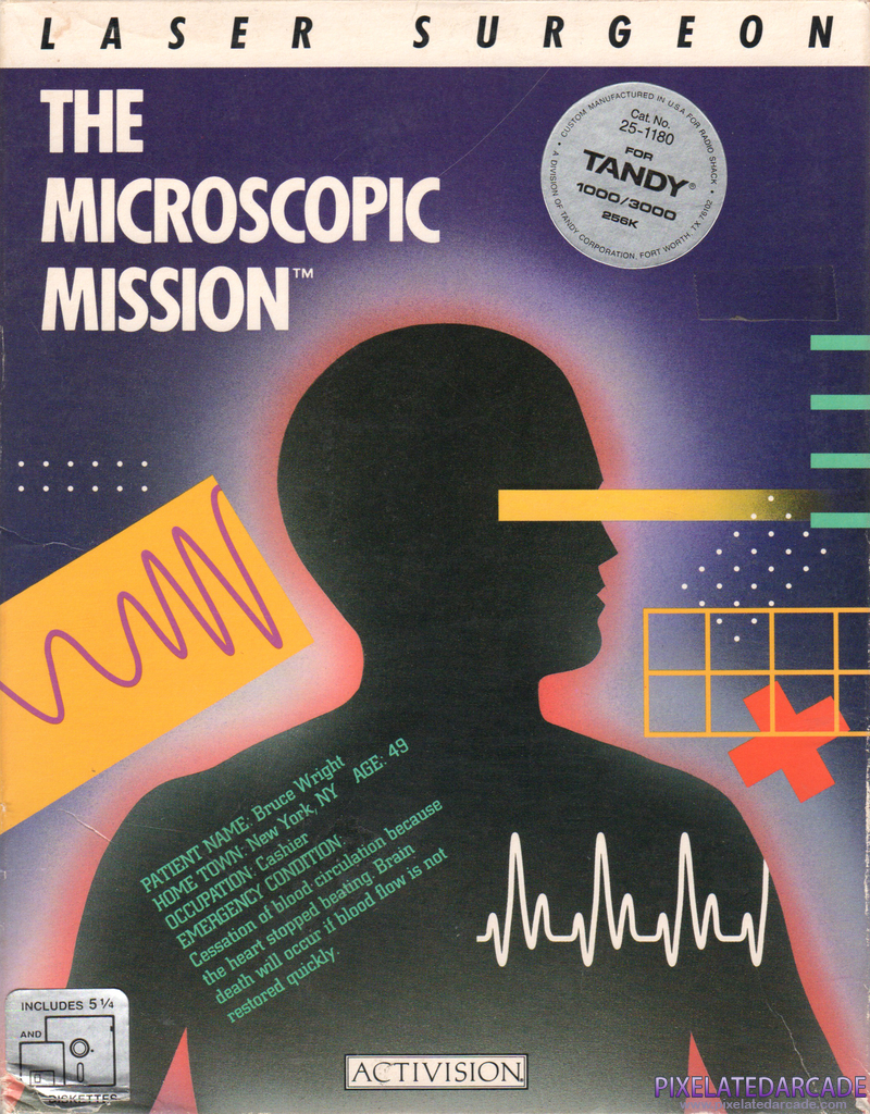 Laser Surgeon: The Microscopic Mission Cover Art: 