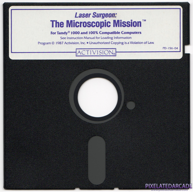 Laser Surgeon: The Microscopic Mission Cover Art: 