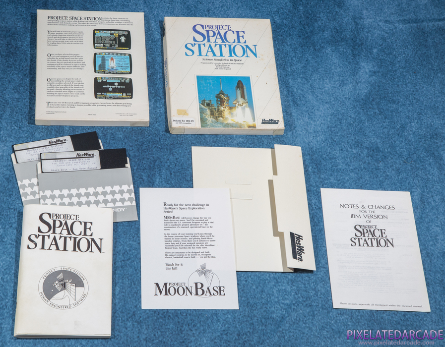 Project: Space Station Cover Art: Box and Contents Project: Space Station Cover Art: Box and Contents