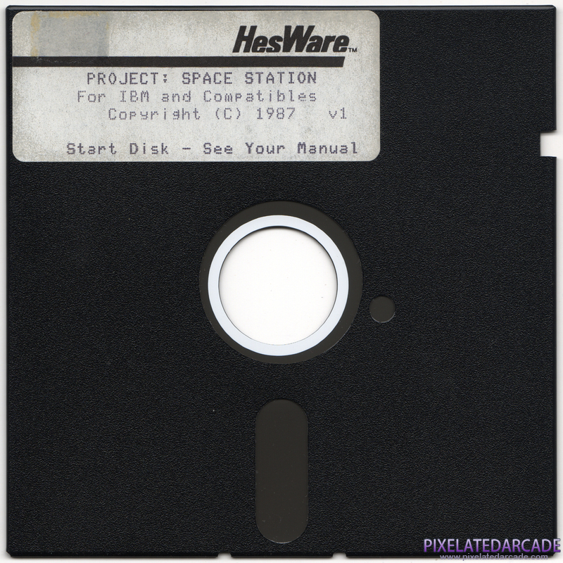 Project: Space Station Cover Art: Disk 1 of 2 Project: Space Station Cover Art: Disk 1 of 2