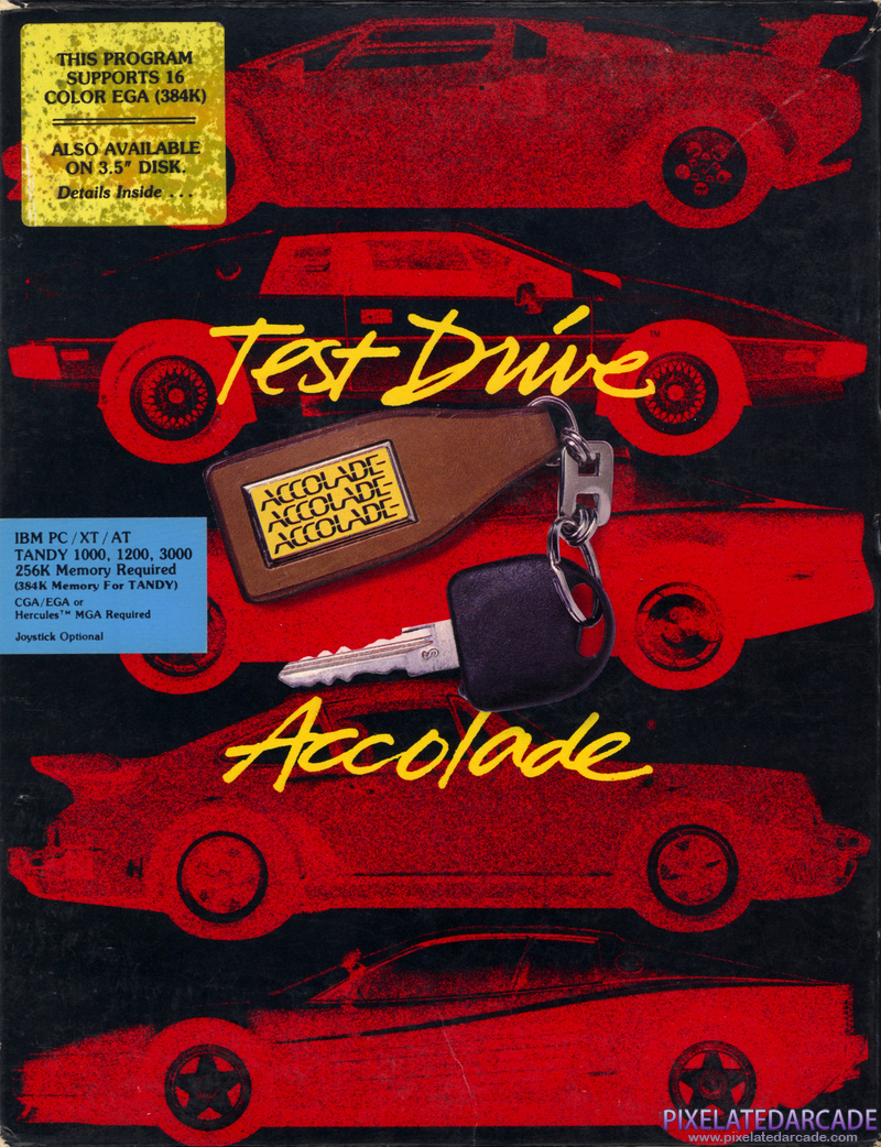 Test Drive Cover Art: Test Drive Cover Art: