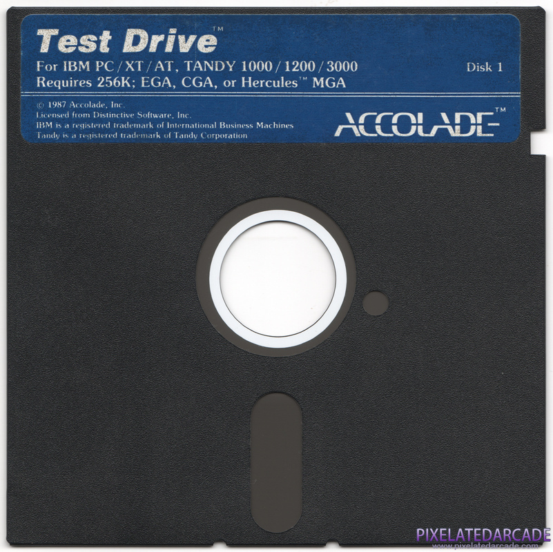 Test Drive Cover Art: Disk 1 of 2 Test Drive Cover Art: Disk 1 of 2