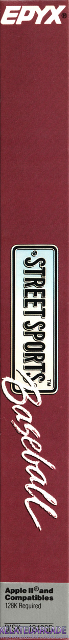 Street Sports Baseball Cover Art: Left Spine