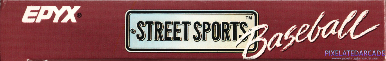 Street Sports Baseball Cover Art: Top Spine