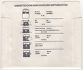 Disk Sleeve - Back