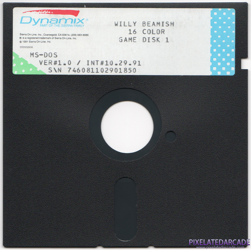 Adventures of Willy Beamish, The Cover Art: Disk 1 of 5 Adventures of Willy Beamish, The Cover Art: Disk 1 of 5