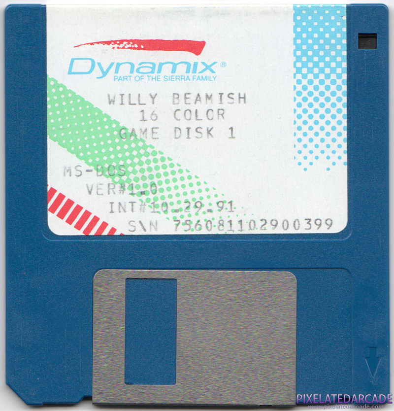 Adventures of Willy Beamish, The Cover Art: Disk 1 of 9 - Front Adventures of Willy Beamish, The Cover Art: Disk 1 of 9 - Front
