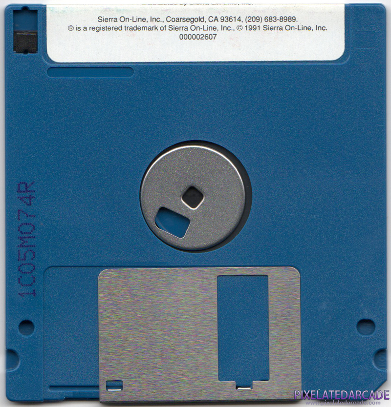 Adventures of Willy Beamish, The Cover Art: Disk 1 of 9 - Back