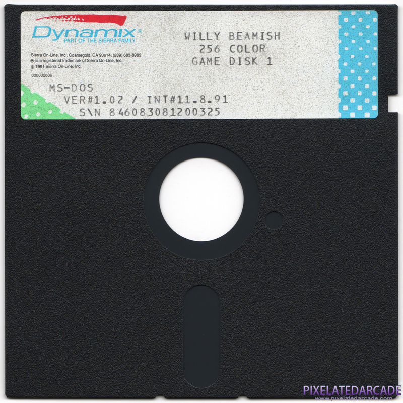 Adventures of Willy Beamish, The Cover Art: Disk 1 of 7 Adventures of Willy Beamish, The Cover Art: Disk 1 of 7