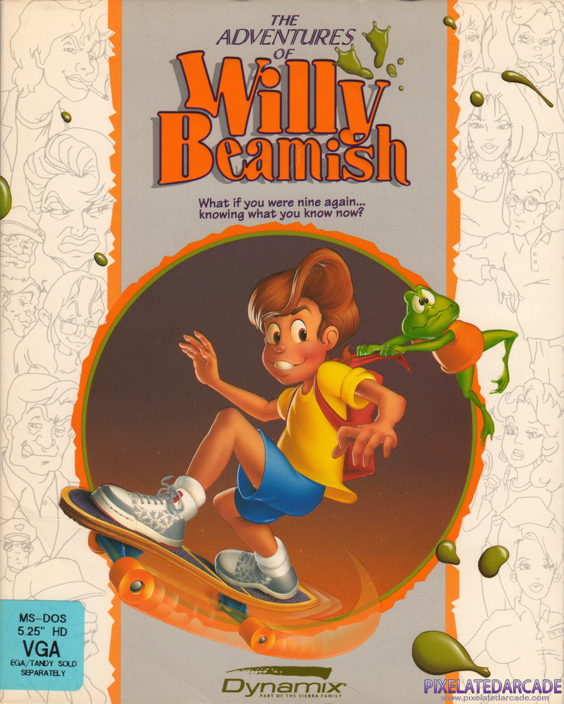 Adventures of Willy Beamish, The Cover Art: Adventures of Willy Beamish, The Cover Art: