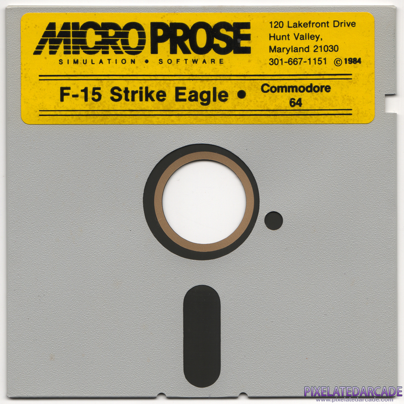 F-15 Strike Eagle Cover Art: Front F-15 Strike Eagle Cover Art: Front