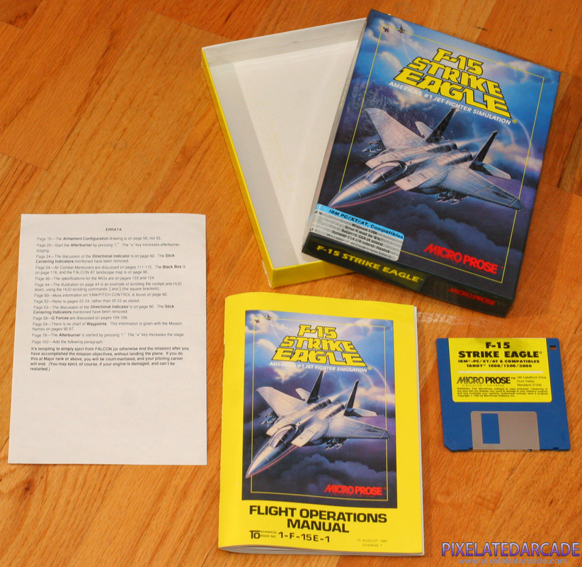 F-15 Strike Eagle Cover Art: F-15 Strike Eagle Cover Art: